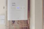 Ideal combi boiler installation