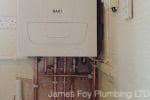 New boiler installation in Harbord Road, Liverpool